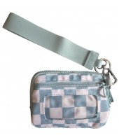 Wallet-8036-290 CHECK BLACK